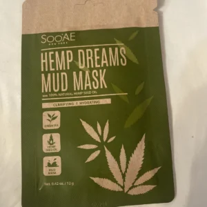 1 - SOOAE HEMP DREAMS MUD MASK CLARIFYING & HYDRATING 1 MASK EACH Pack
