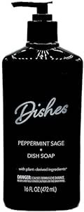 Dishes Peppermint Sage Dish Soap
