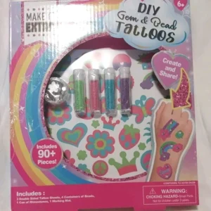 DIY Gem & Bead Tattoos by "Make It Extra" Kit