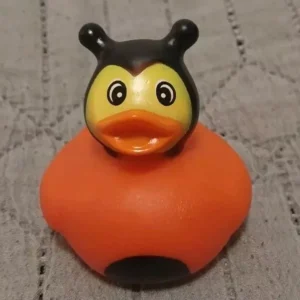 Ladybug-Red-Black-Rubber-Duck