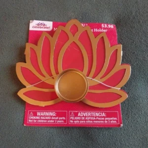 Metal Lotus Tealight Holder