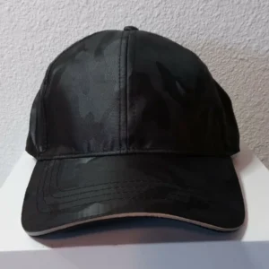 Stylish Black On Black Camouflage Soft Baseball Cap