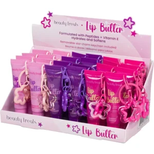 Beauty Treats Lip Butter Star Keychain