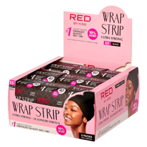 Red by Kiss Wrap Strips Black 2.5" 40 Strips