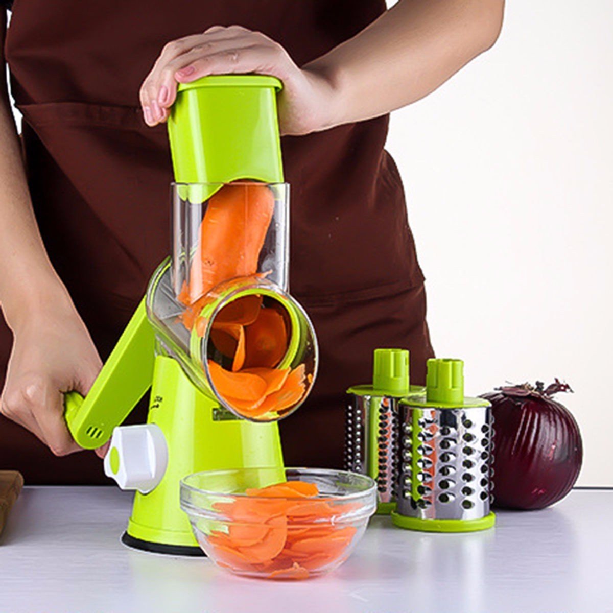 Round Mandoline Grater/Slicer