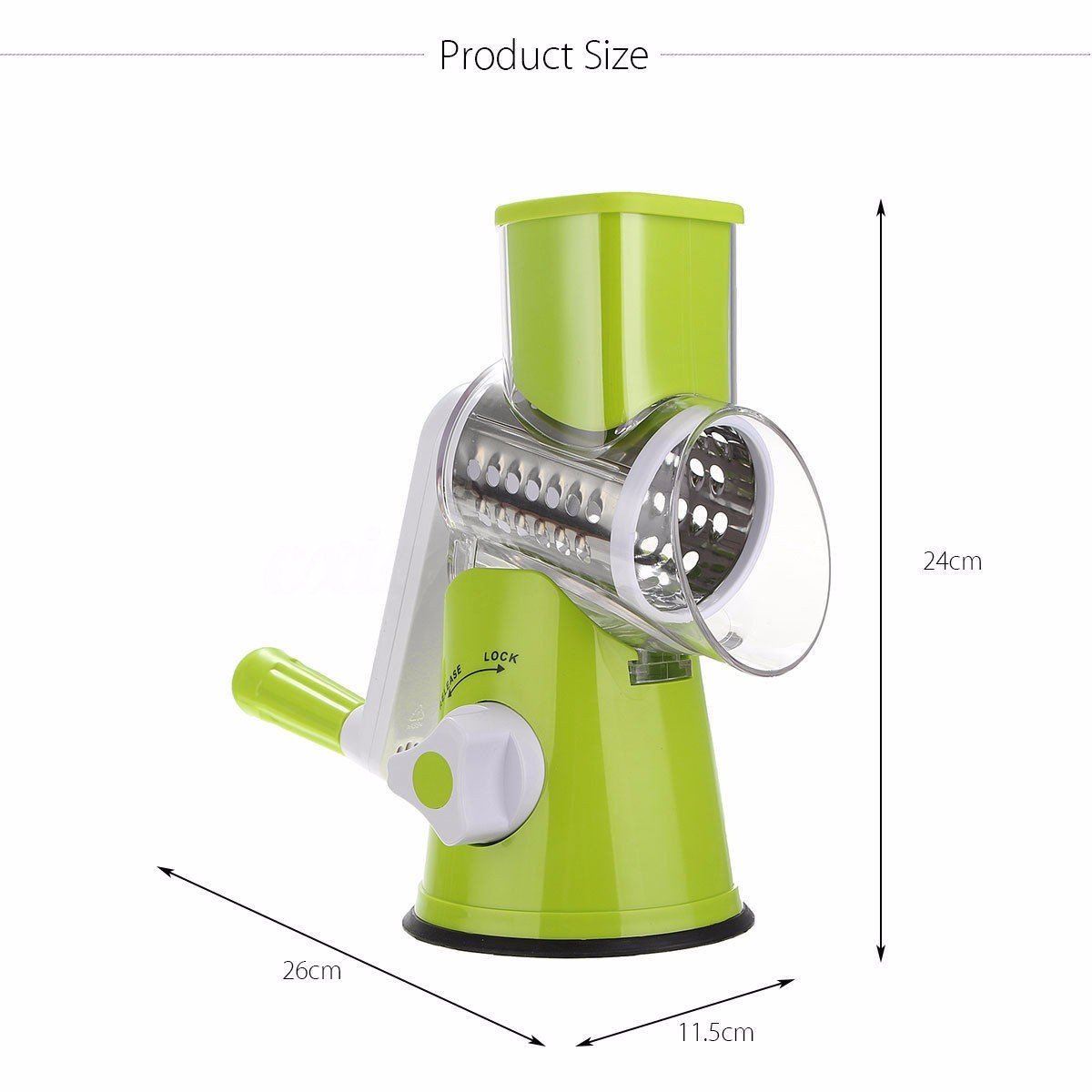 Round Mandoline Grater/Slicer - Image 2