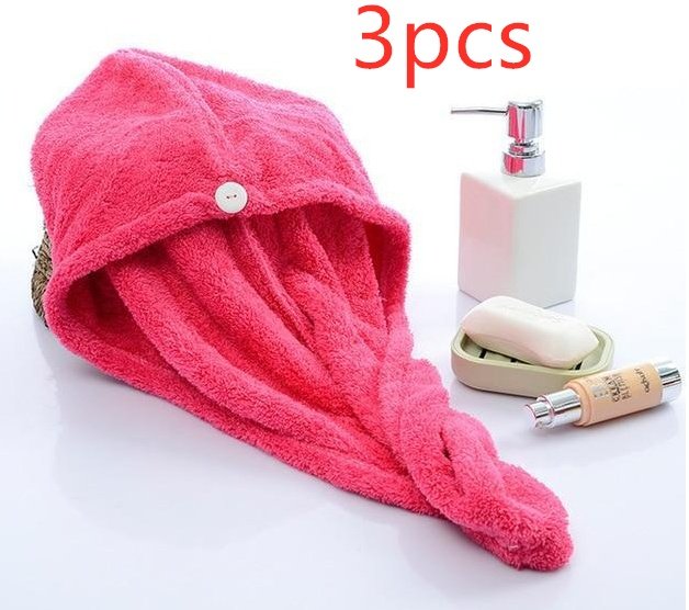 Women's Absorbent Dry Hair Towel - Image 9