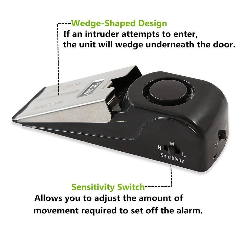 Electronic Burglar Alarm Home Security Wedge - Image 7