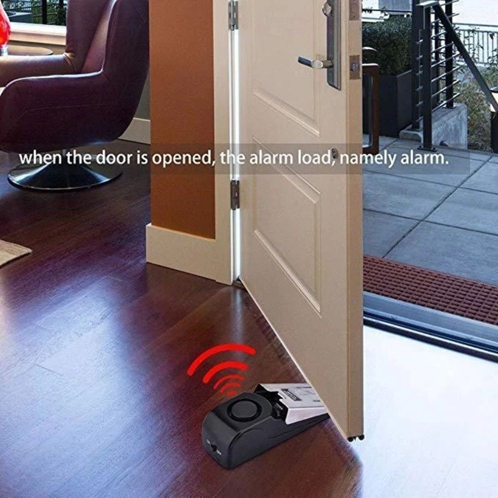 Electronic Burglar Alarm Home Security Wedge - Image 10