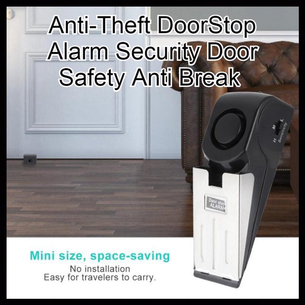 Electronic Burglar Alarm Home Security Wedge - Image 3