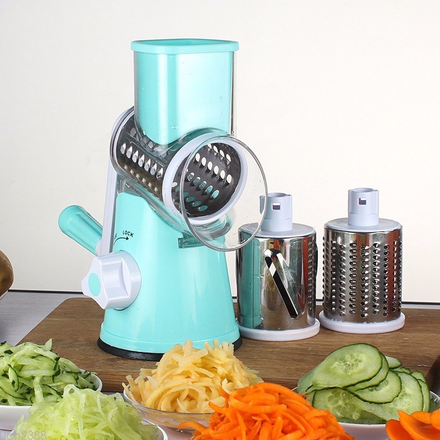 Round Mandoline Grater/Slicer - Image 4
