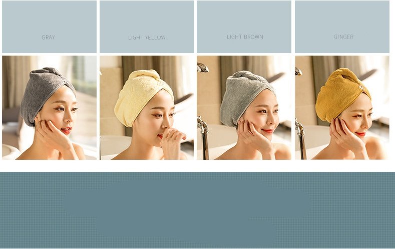 Women's Absorbent Dry Hair Towel - Image 2
