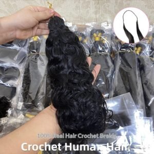Human Crochet Hair Human
