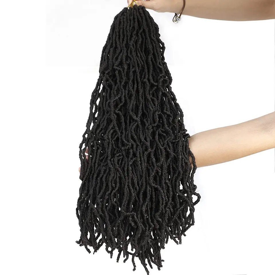 Earthworm Crochet Chemical Fiber Wig NuLocs Braiding Hair Dreadlocks - Image 5
