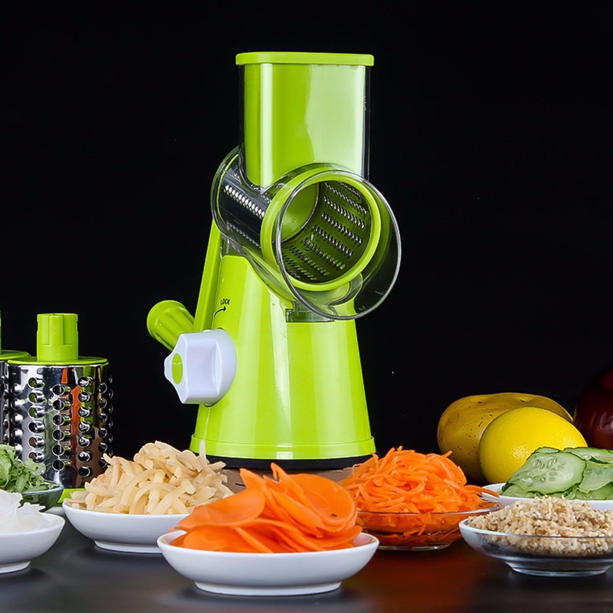 Round Mandoline Grater/Slicer - Image 6