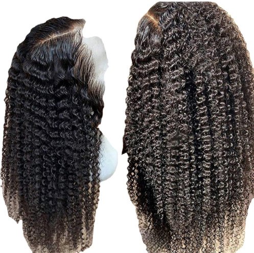 Brazilian Kinky Curly Human Hair Lace Wig - Image 5