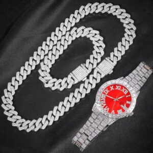 Cuban-Link Watch Set