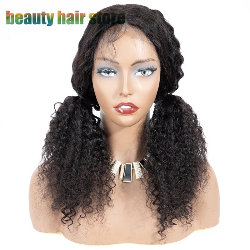 Brazilian Kinky Curly Human Hair Lace Wig - Image 4