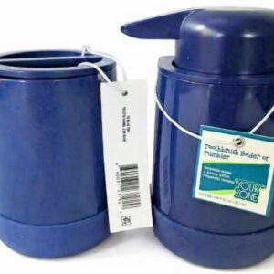 Toothbrush Holder & Soap Dispenser Set