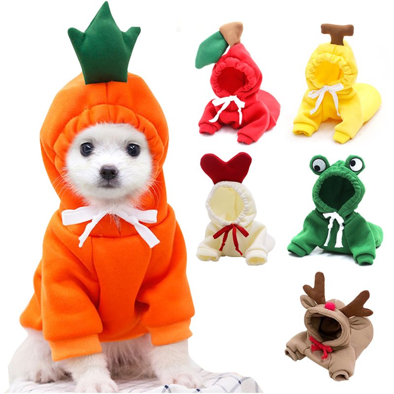 Cute Fruit Hoodie For Pets - Image 3