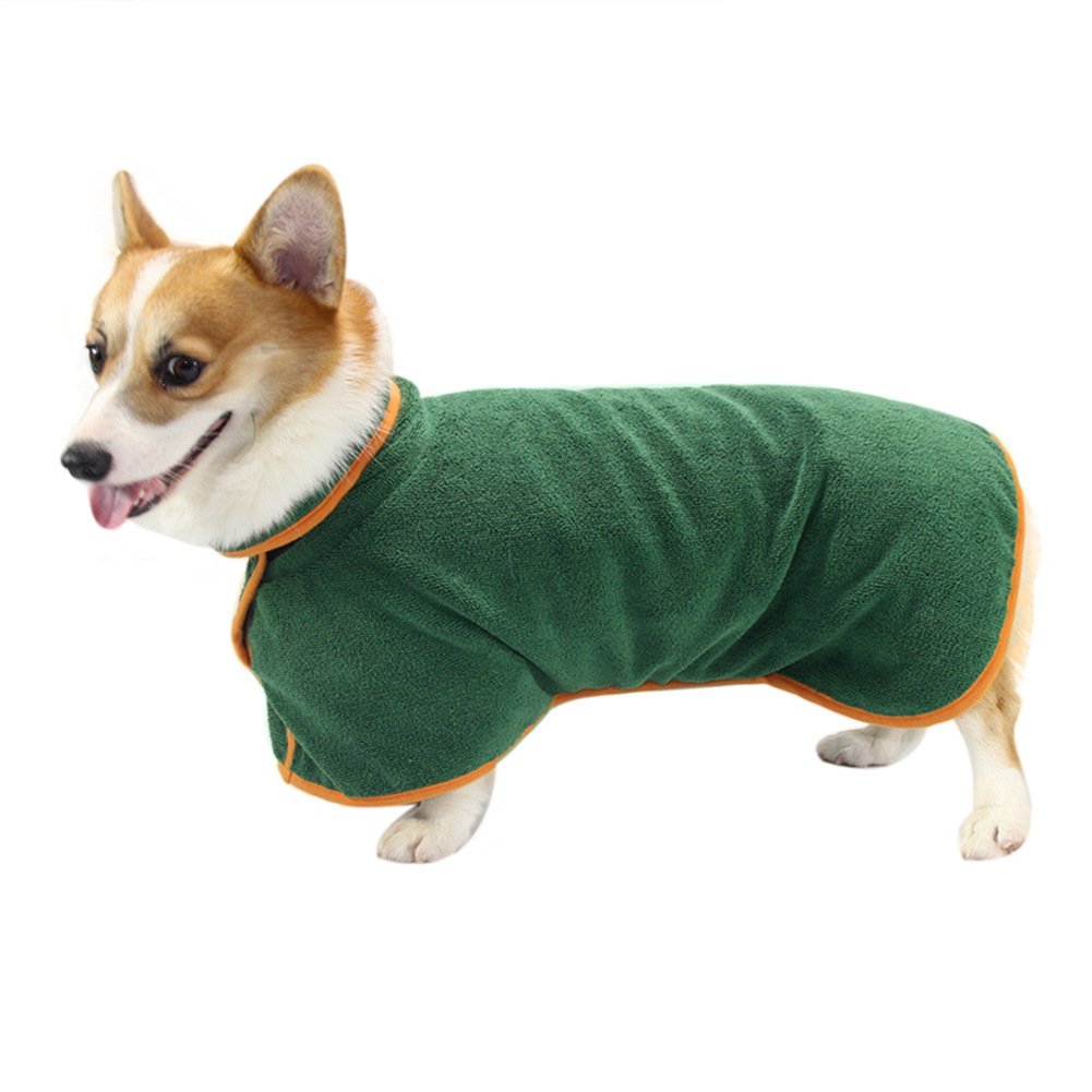 Absorbent Pet Bathrobe With Waist-wrapped Microfiber - Image 9